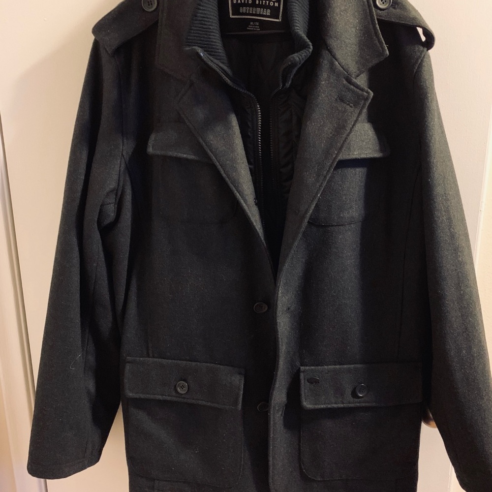 Men’s Buffalo David Bitton Peacoat black XL